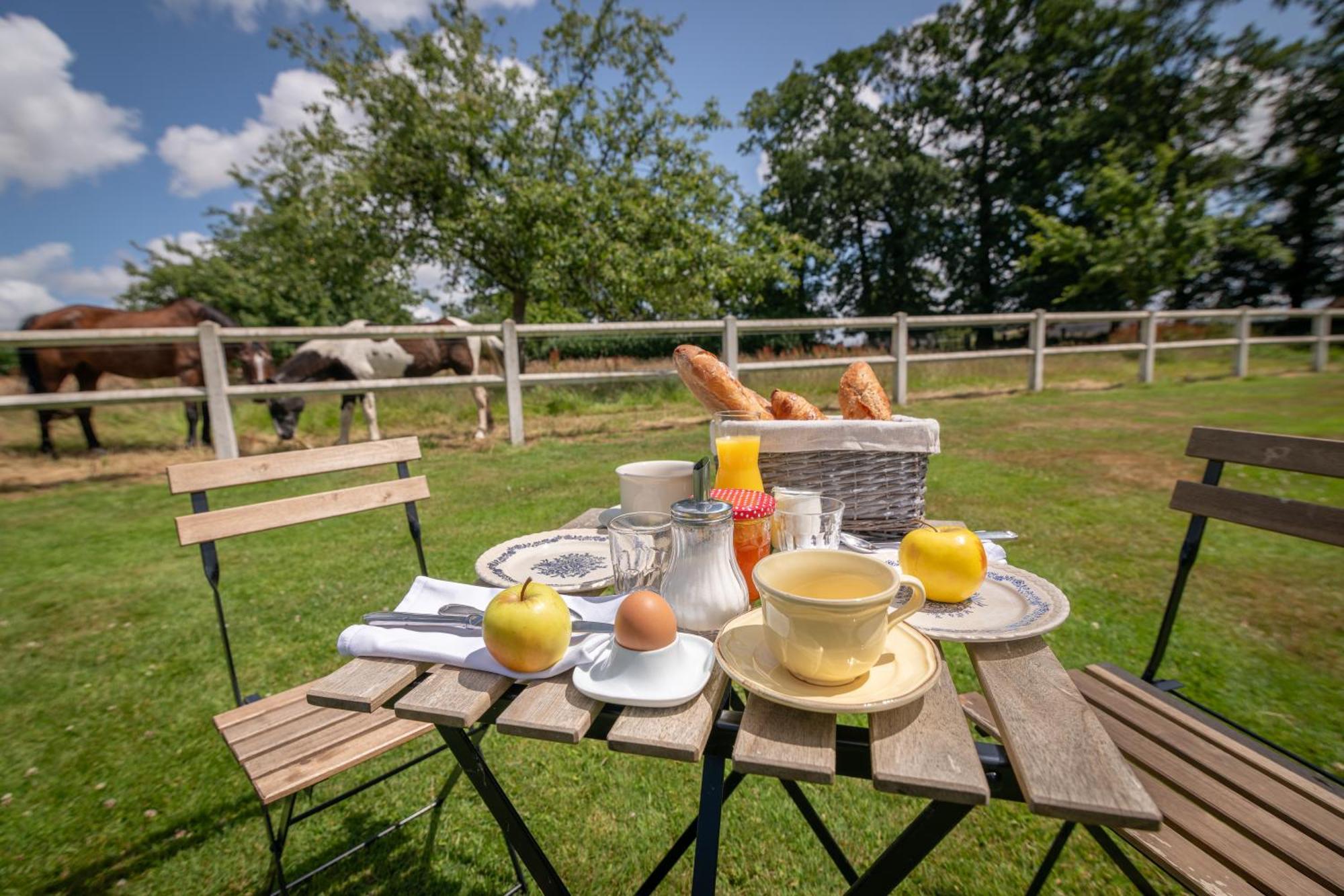 Le Manoir De La Campagne Hotel Yebleron Eksteriør billede